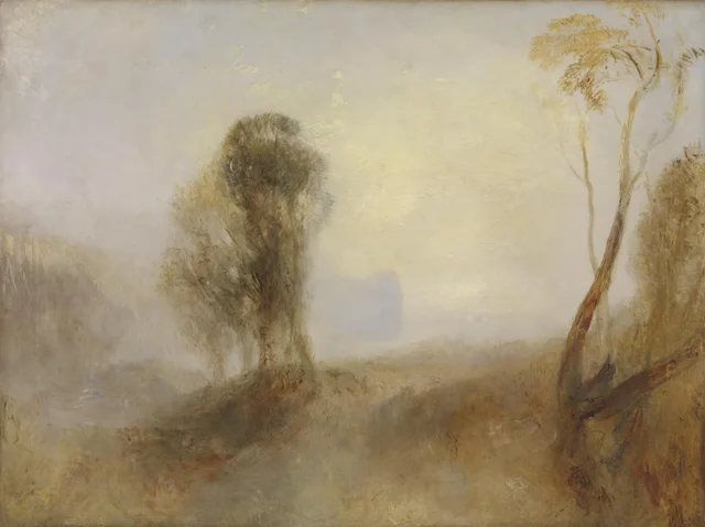 Sunrise, a Castle on a Bay: ‘Solitude’, J. M. W. Turner