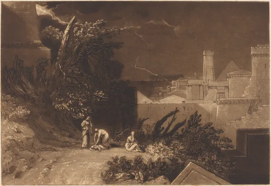 Tenth Plague of Egypt — J. M. W. Turner