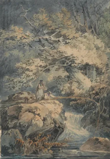The Angler — J. M. W. Turner