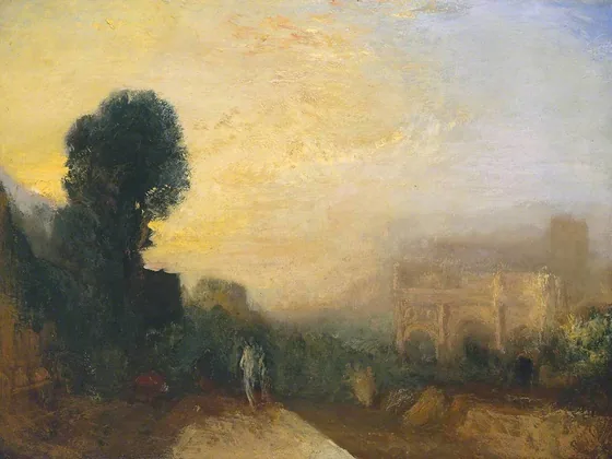 The Arch of Constantine, Rome — J. M. W. Turner