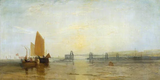 The Chain Pier, Brighton — J. M. W. Turner