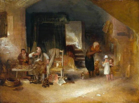 The Cobbler’s Home — J. M. W. Turner