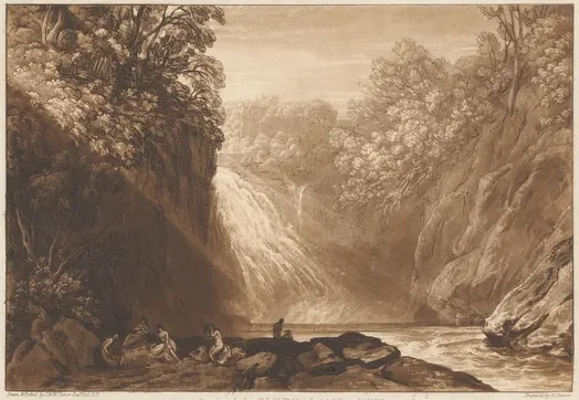 The Drawing of the Clyde — J. M. W. Turner
