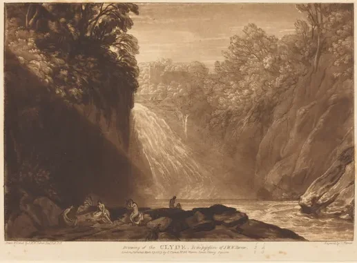 The Fall of the Clyde — J. M. W. Turner