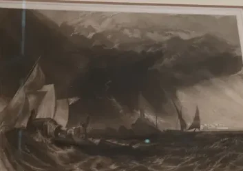 The Felucca — J. M. W. Turner