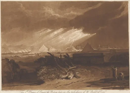 The Fifth Plague of Egypt — J. M. W. Turner
