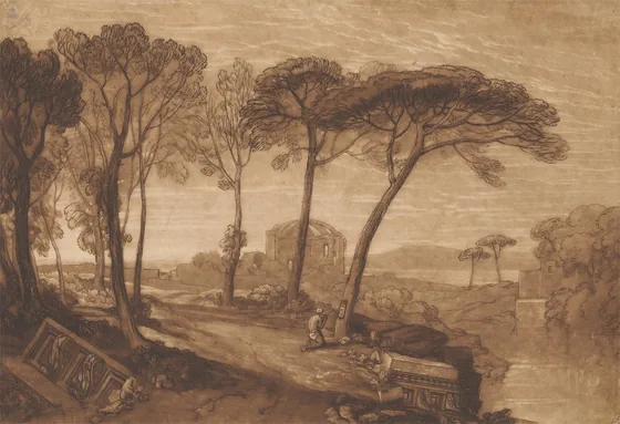 The Hindoo Worshipper — J. M. W. Turner