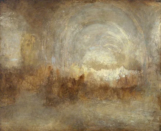 The Long Cellar at Petworth — J. M. W. Turner