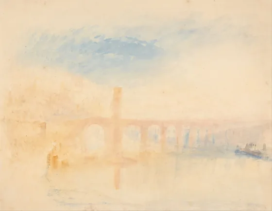 The Moselle Bridge, Coblenz — J. M. W. Turner