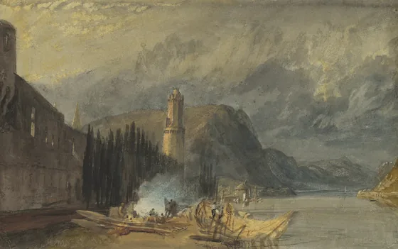 The Roman Tower, Andernach — J. M. W. Turner