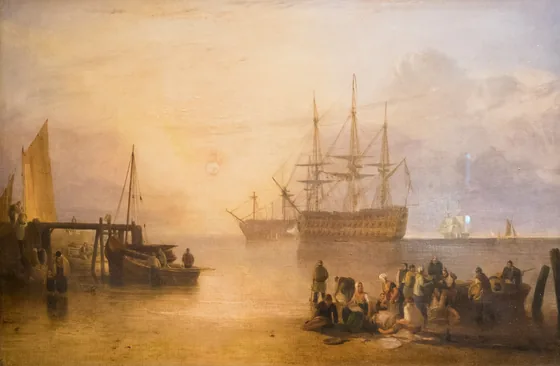 The Sun Rising through Vapour. — J. M. W. Turner