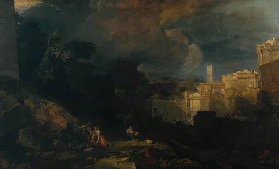 The Tenth Plague of Egypt — J. M. W. Turner