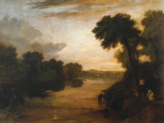 The Thames near Windsor — J. M. W. Turner