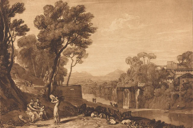La femme au tambourin, William Turner
