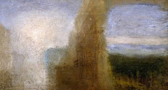 Two Compositions: A Claudian Seaport and an Open Landscape — J. M. W. Turner