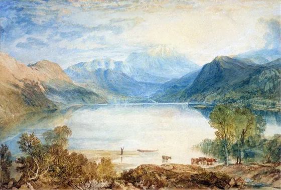 Ullswater from Gobarrow Park — J. M. W. Turner