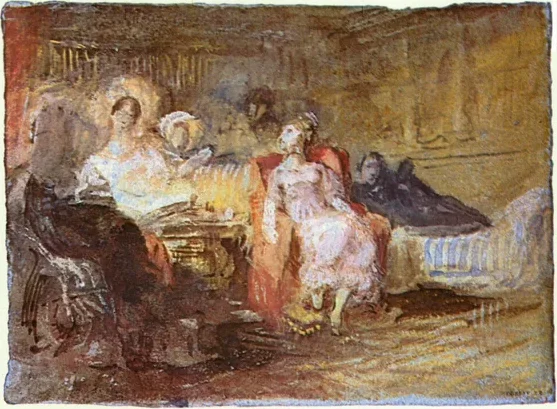 Un salon — J. M. W. Turner