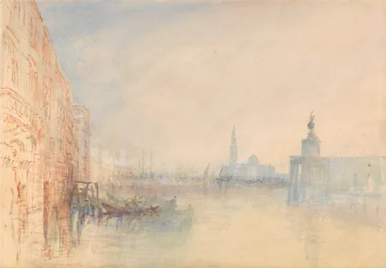 Venise, l'embouchure du Grand Canal — J. M. W. Turner