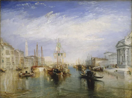 Venise, vue du porche de la Madonna della Salute — J. M. W. Turner