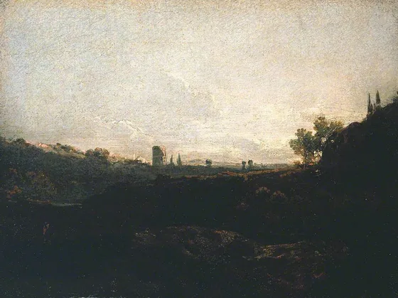 View of a Town — J. M. W. Turner