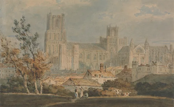 View of Ely Cathedral — J. M. W. Turner