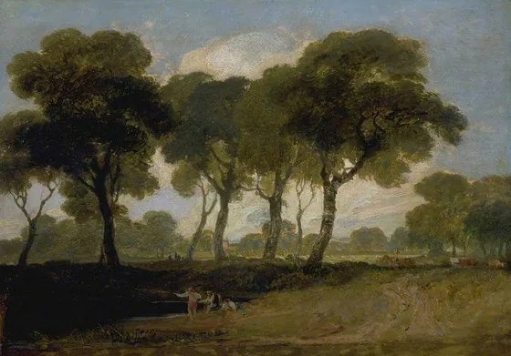 View on Clapham Common — J. M. W. Turner