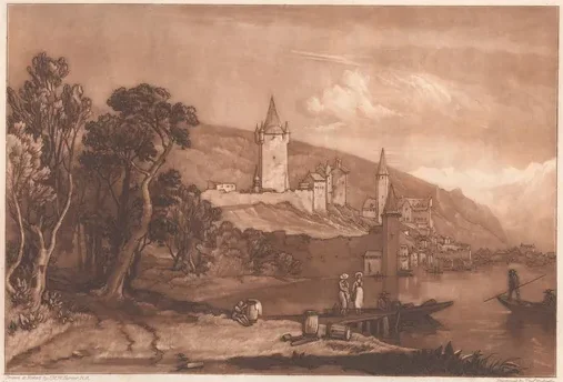 Ville de Thun, Switzerland — J. M. W. Turner