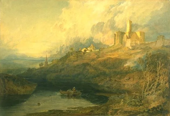 Warkworth Castle, Northumberland — J. M. W. Turner