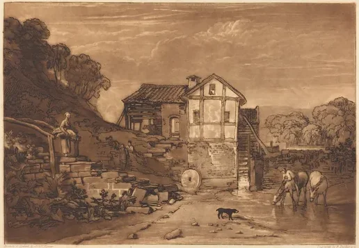 Water Mill — J. M. W. Turner