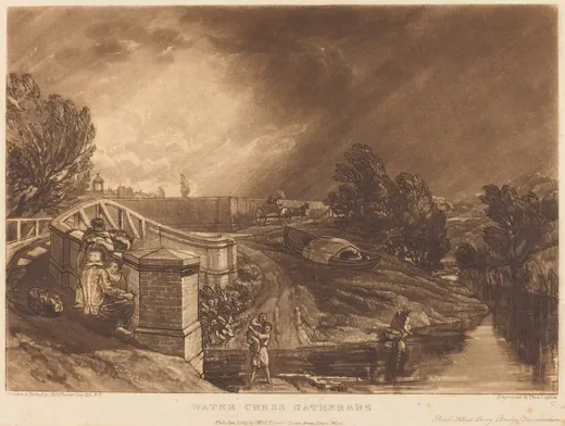 Watercress Gatherers — J. M. W. Turner