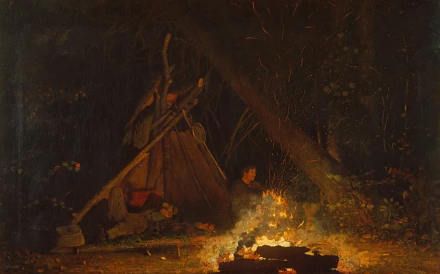 Fogueira de acampamento