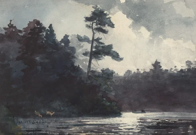 Lago nos Adirondacks