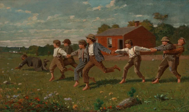 El juego del látigo, Winslow Homer
