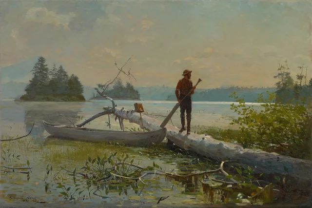 El trampero, Winslow Homer