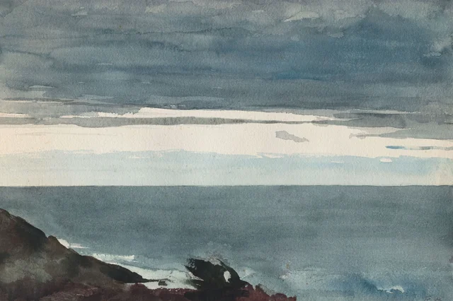 Prout's Neck, tarde, Winslow Homer