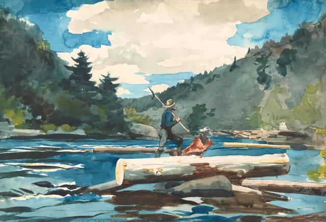 Hudson River, Logging