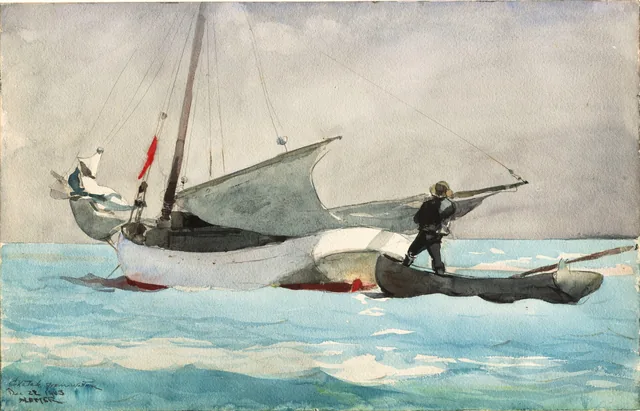 Stowing Sail