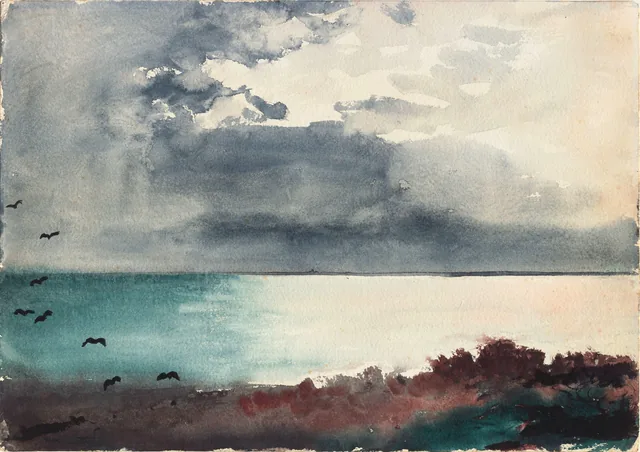 Breaking Storm, Coast of Maine