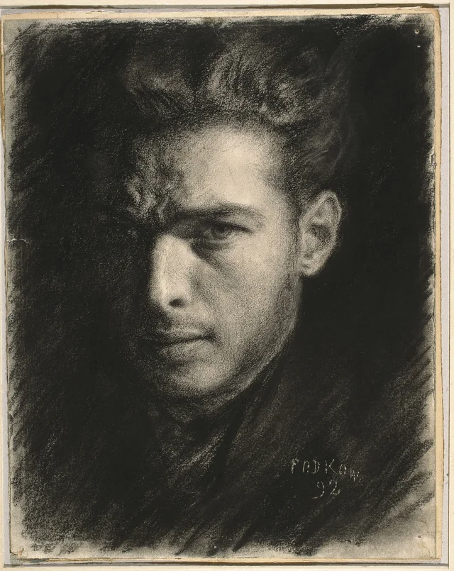 Autorretrato, Władysław Podkowiński