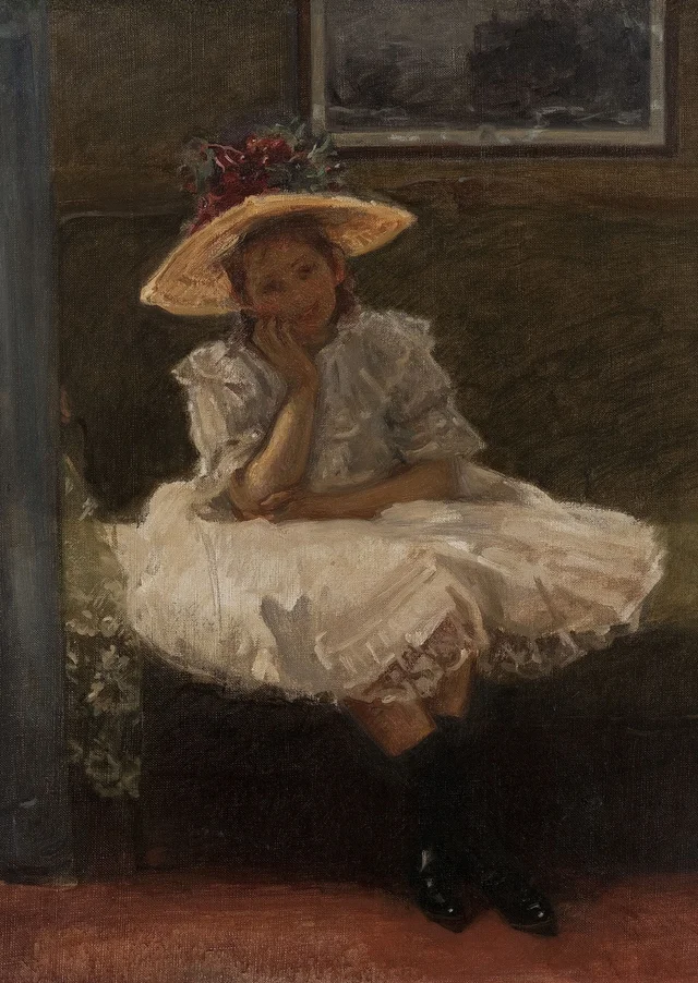 Menina de chapéu, Władysław Podkowiński