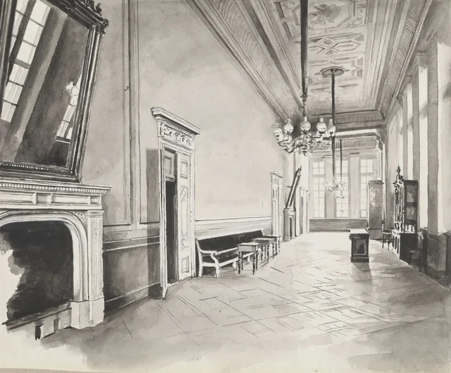 O foyer do Grande Teatro, Władysław Podkowiński