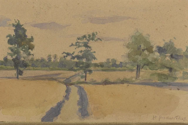Paisagem de planície, Władysław Podkowiński