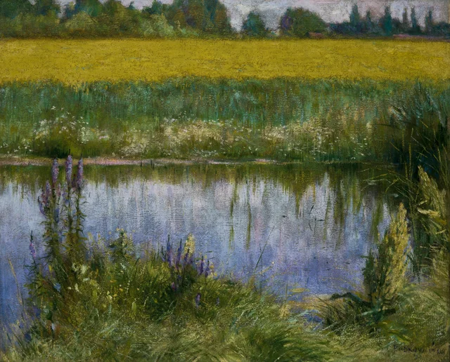 Campo de altramuces, Władysław Podkowiński