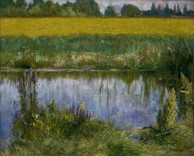 Campo de tremoços, Władysław Podkowiński