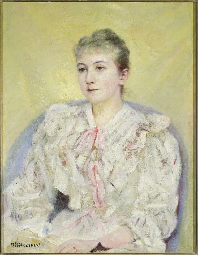 Retrato de mulher, Władysław Podkowiński