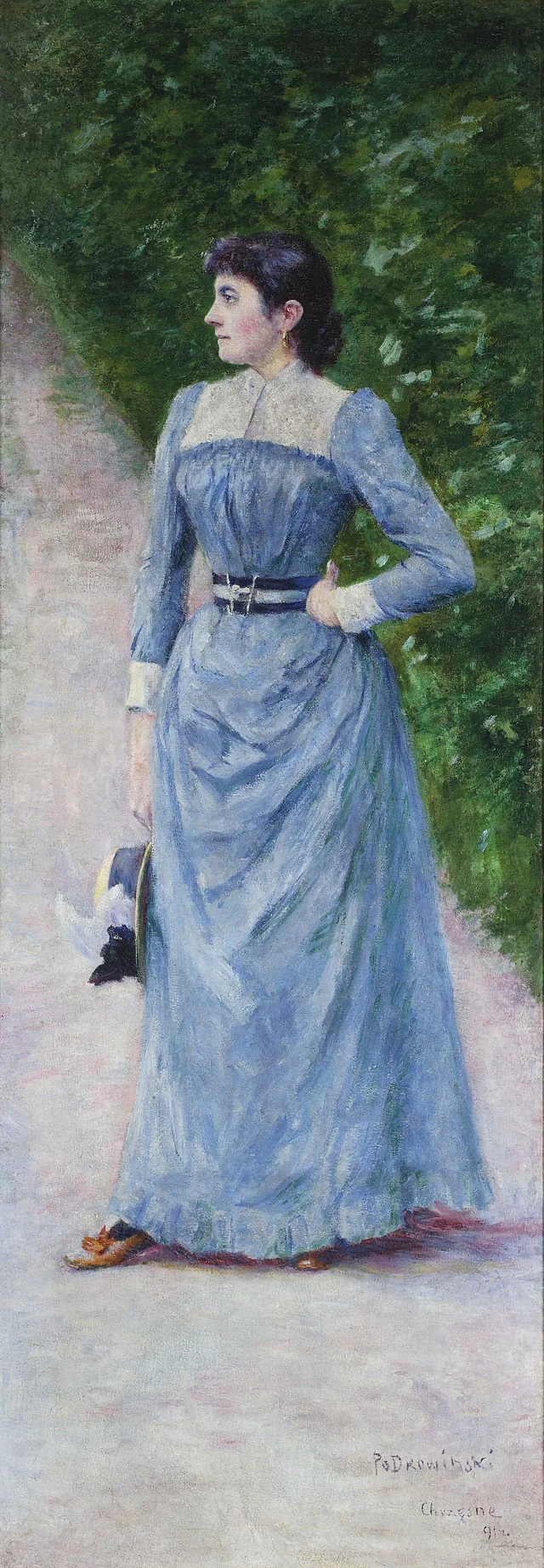 Retrato de Wincentyna Karska, Władysław Podkowiński