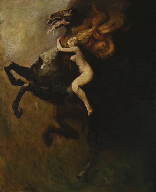 Frenesi, esboço, Władysław Podkowiński