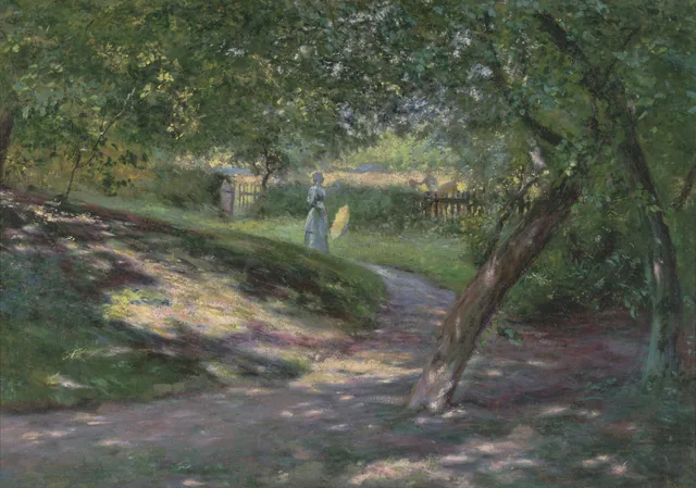 No jardim (No parque), Władysław Podkowiński