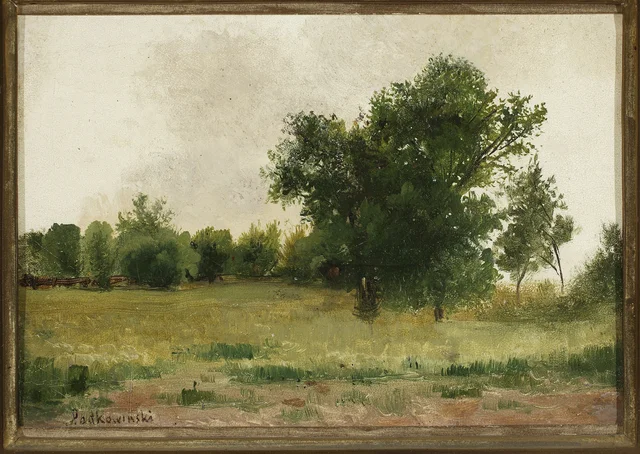 Vista de Saska Kępa, Władysław Podkowiński