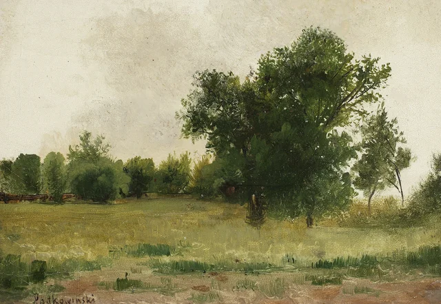 Vista de Saska Kępa, Władysław Podkowiński